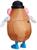 Mr. Potato Head Inflatable Adult Costume | One Size