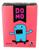 Domo 4" Vinyl Figure: Black Light Blue