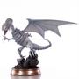 Yu-Gi-Oh! Blue-Eyes White Dragon (Silver Variant) 14 Inch PVC Statue
