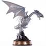 Yu-Gi-Oh! Blue-Eyes White Dragon (Silver Variant) 14 Inch PVC Statue