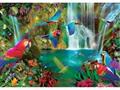 Tropical Parrots 1000 Piece Jigsaw Puzzle
