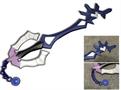 Kingdom Hearts 36.5" Foam Keyblade Replica: Rainfell (Aqua)