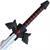 Legend of Zelda 43" Dark Link Shadow Foam LARP Master Sword Replica