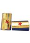 Wonder Gold Cuff Red Star Costume Jewelry Adult