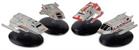 Eaglemoss Star Trek Shuttlecraft Replica Set 4 | Passenger, Warrant, Short-Range, Medical | US Release
