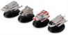 Eaglemoss Star Trek Shuttlecraft Replica Set 4 | Passenger, Warrant, Short-Range, Medical | US Release