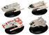 Eaglemoss Star Trek Shuttlecraft Replica Set 4 | Passenger, Warrant, Short-Range, Medical | UK Release