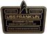 Eaglemoss Star Trek USS Franklin NX-326 Dedication Plaque