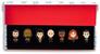 Star Trek The Next Generation Chibi Characters 7 Piece Pin Badge Set