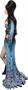 Elvira Mistress of the Dark 8.94 Inch Enesco Figurine