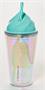 Pusheen Whipped Sweet Plastic Tumbler with Straw