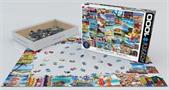 Globetrotter Beaches 1000 Piece Jigsaw Puzzle