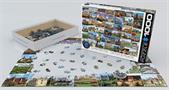 Castles & Palaces Globetrotter 1000 Piece Jigsaw Puzzle