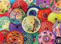 Asian Oil Paper Umbrellas 1000 Piece Jigsaw Puzzle