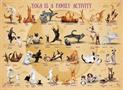 Yoga is a Family Activity 500 Piece Jigsaw Puzzle