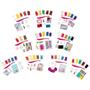 Fashion Angels 100% Extra Small Mini Clay Kit | 10 Tiny Food Clay Kits