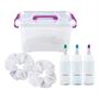 Fashion Angels Neon Tie Dye Hair Accessory Design Kit