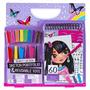 Fashion Angels Beauty Design Sketch Portfolio & Carry Keeper