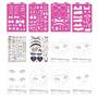 Fashion Angels Beauty Design Sketch Portfolio & Carry Keeper