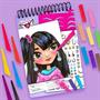 Fashion Angels Beauty Design Sketch Portfolio & Carry Keeper