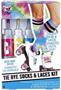 Fashion Angels Tie Dye Socks & Laces Kit