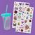 Fashion Angels Trinity & Beyond DIY Sticker Tumbler Design Kit