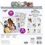 Disney Princess Fashion Angels Watercolor Portfolio Set