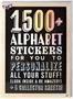 Fashion Angels 1500+ Alphabet Sticker Book