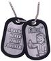 Fallout Metal Dog Tags