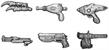 Fallout Limited Edition Weapons Pin Badge Set of 6