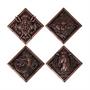 Resident Evil Village Replica House Crest Medallion Set