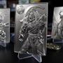 Magic The Gathering Limited Edition Silver Plated Ajani Goldmane Metal Card