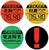 Metal Gear Solid Limited Edition Metal Coaster Set of 4
