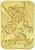 Yu-Gi-Oh! Limited Edition 24k Gold Plated Metal Card | Red Eyes B. Dragon