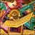 Yu-Gi-Oh! 24K Gold Plated Duel Disk Mini Replica