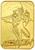 Yu-Gi-Oh! Elemental Hero Burstinatrix 24K Gold Plated Ingot