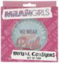 Mean Girls Set of Four Metal Coasters