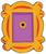 Friends Peephole Frame Limited Edition Pin Badge
