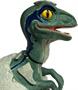Jurassic World Blue Raptor Hatchling Premium Motion Statue