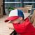 Stranger Things Red, White and Blue Mesh Trucker Cap