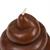My Sh*T Doesn&#39;t Stink Poop Emoji Candle, Rose Scented
