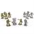 Fallout Nanoforce Series 1 Army Builder Figure Collection - Bagged Version 3