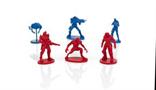 Gears 5 Nanoforce Army Builder Pack | Includes 6 Gears Of War Army-Men Figures