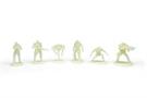 Gears of War Nanoforce Army Builder Figure Collection - 6 Pack - Glow In The Dark