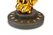 Indiana Jones Golden Fertility Idol Statue Display Base | Premium Movie Replica