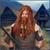 Viking Adult Costume Wig | Natural Red