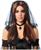 Gothic Goddess Mixed Dark Brown Adult Costume Wig