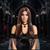 Gothic Goddess Mixed Dark Brown Adult Costume Wig
