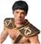 Roman Warrior Black Adult Costume Wig