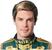 Emerald Captain Brown With Highlights Adult Costume Wig